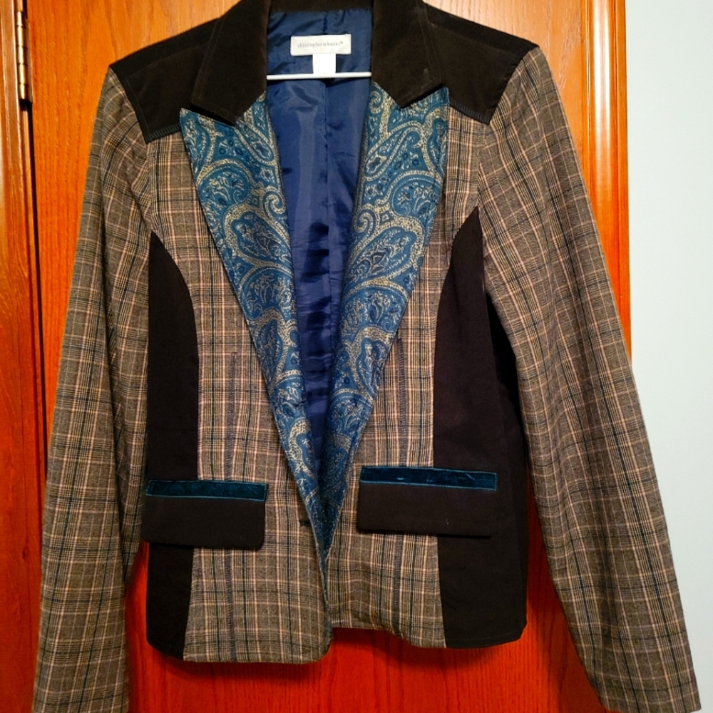 Brown and Green Jacket